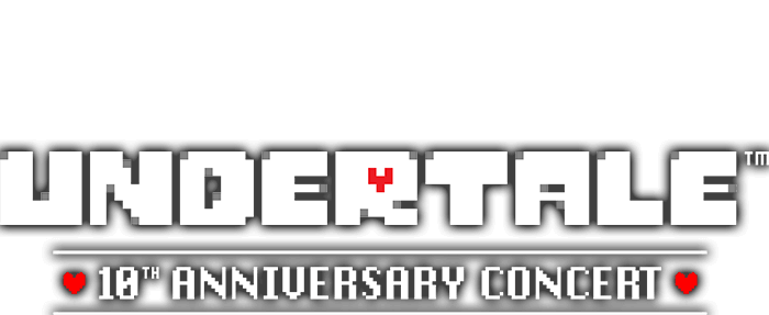 UNDERTALE 10th Anniversary Concert ロゴ